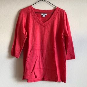Liz Claiborne | 3/4 sleeve top